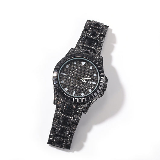 Reloj de Cuarzo Mariposa Diamante con Doble Botón - Image 13