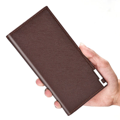 Cartera Larga de Cuero para Hombre - Image 8