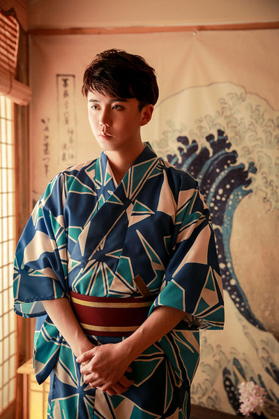 Traje Kimono Formal Japonés Antirruga sin Planchado - Image 8