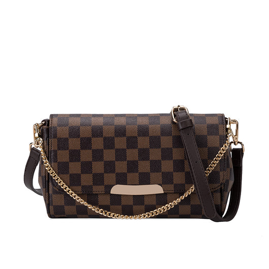 Bolsa Cuadriculada Retro con Estampado Clásico - Image 9