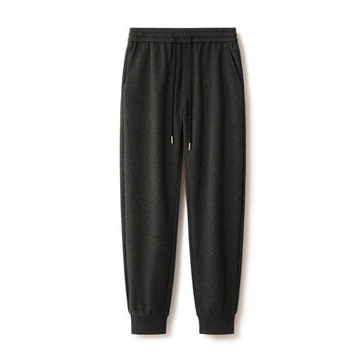 Pantalones de Buzo en Lana con Cintura Elástica y Cordón - Image 5