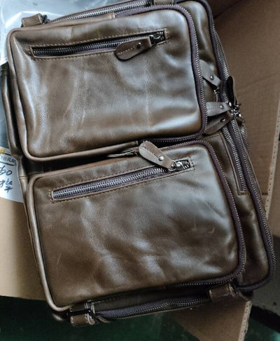 Bolsa de Cuero Importado Multifuncional para Hombre - Image 7