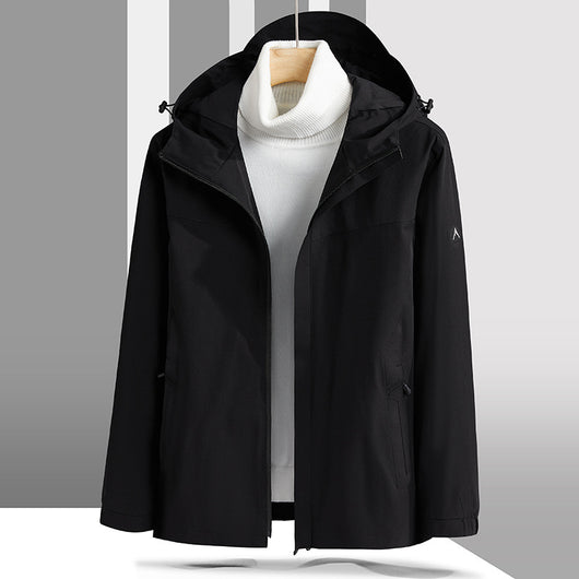 Chaqueta de Montaña Impermeable y Cortavientos Tallas Grandes - Image 2