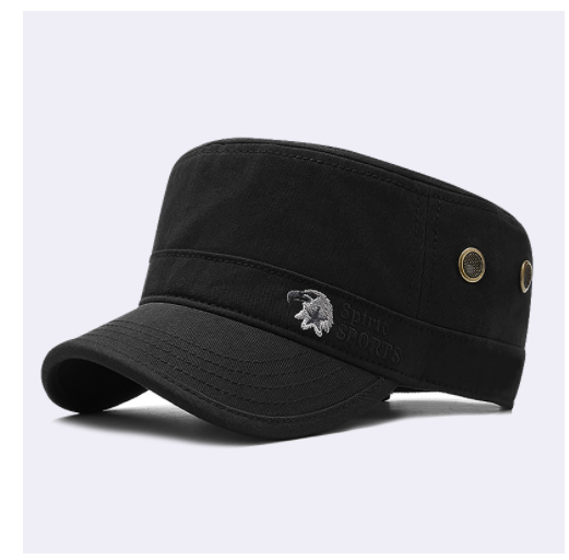 Gorra Plana de Algodón Puro para Otoño Invierno - Image 2