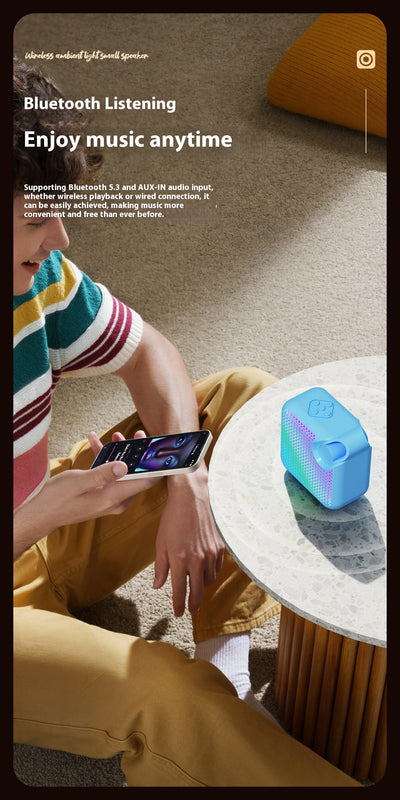 Parlante Bluetooth Inalámbrico de Escritorio con Sonido Bass Potente - Image 11