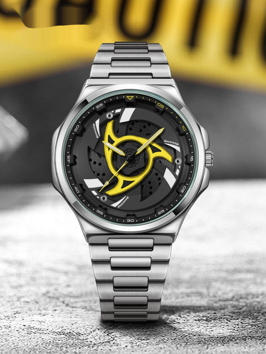 Reloj Deportivo de Acero Inoxidable con Bisel Giratorio y Esfera de Cuarzo - Image 22