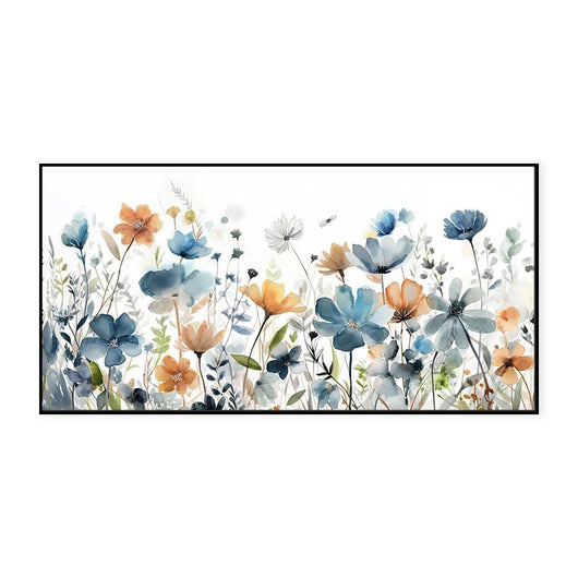 Cuadro de Flores Acuarela Pintado a Mano - Lienzo Decorativo para Sala y Comedor - Image 3