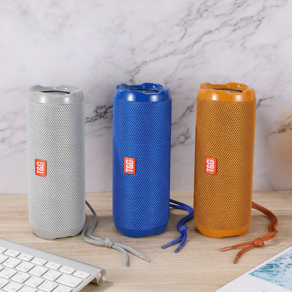 Parlante Bluetooth Portátil de Tela con Soporte para Tarjetas