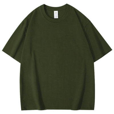 Camiseta de Algodón Puro 280g Manga Corta para Hombre - Image 19