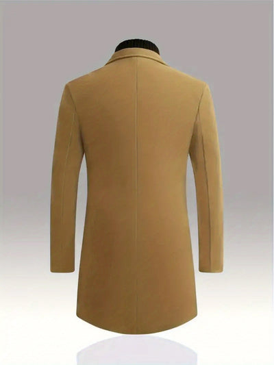 Abrigo Slim Fit con Solapa Europea - Corte Moderno y Elegante - Image 27