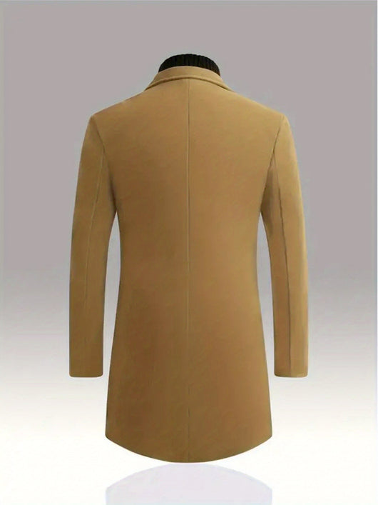 Abrigo Slim Fit con Solapa Europea - Corte Moderno y Elegante - Image 27