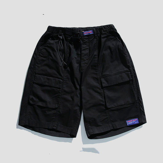 Pantalones Casuales Sueltos Ins Tide - Corte Cinco Puntos Versátil - Image 11