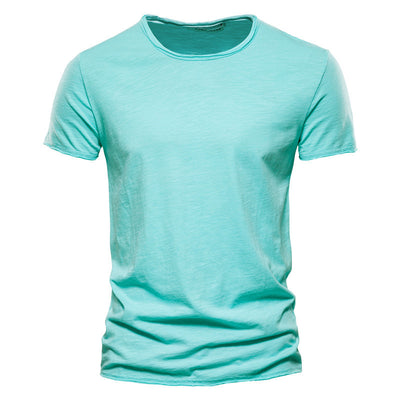 Camiseta Slim Fit de Algodón Texturizado para Hombre - Image 3