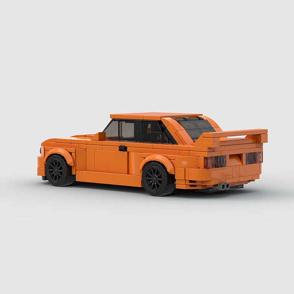 Bloques de Construcción Deportivo E30 M3 - Juguete Modelo de Carreras de Partículas Pequeñas