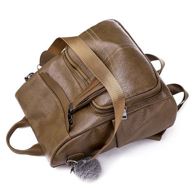 Mochila Universitaria Retro de Gran Capacidad para Mujer - Image 12