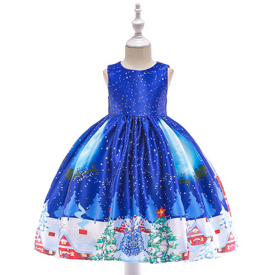 Vestido Princesa Estampado para Niñas - Image 4