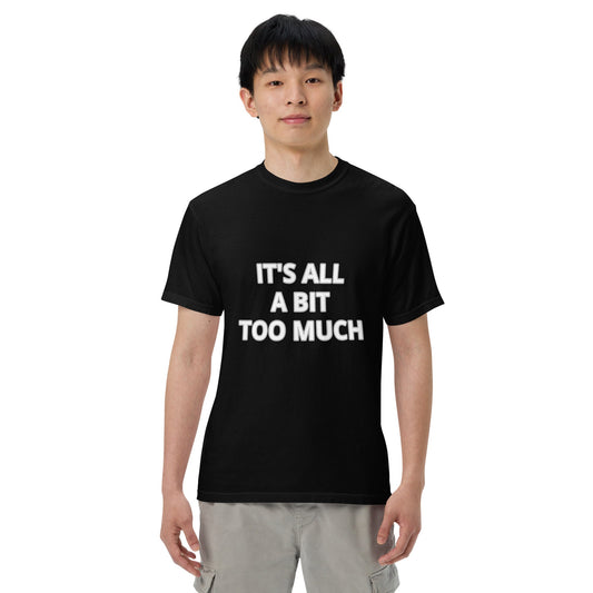 Camiseta de Algodón para Hombre Cuello Redondo Manga Corta con Estampado
