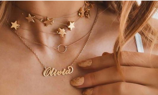 Collar Personalizado de Acero Titanio con Nombre Grabado