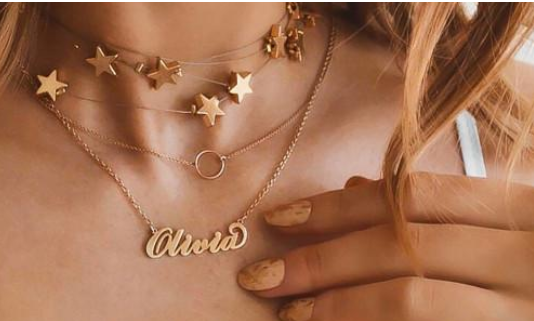 Collar Personalizado de Acero Titanio con Nombre Grabado