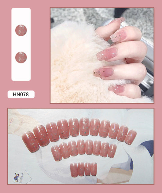 Uñas Postizas Decoradas Adhesivas - Diseño Profesional Listo para Usar - Image 53