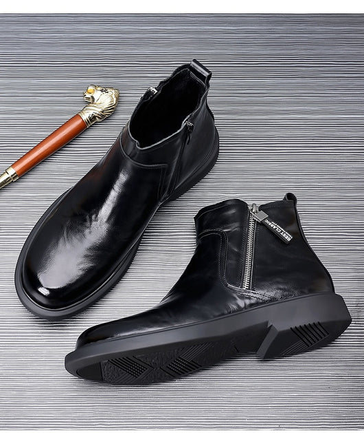 Botas de Trabajo Estilo Británico Antideslizantes Transpirables para Hombre - Image 33