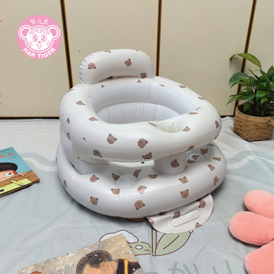 Silla Inflable para Bebé - Sofá Cómodo y Portátil - Image 7