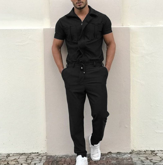 Pantalón Casual Suelto Hombre - Conjunto de Una Pieza - Image 14