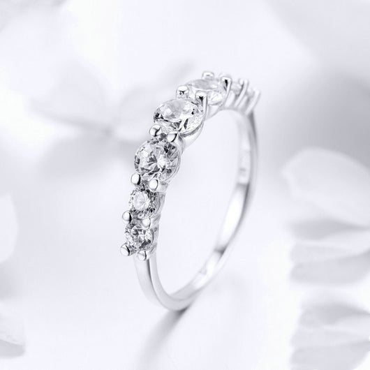 Anillo de Plata Esterlina S925 Plateado en Platino - Image 5