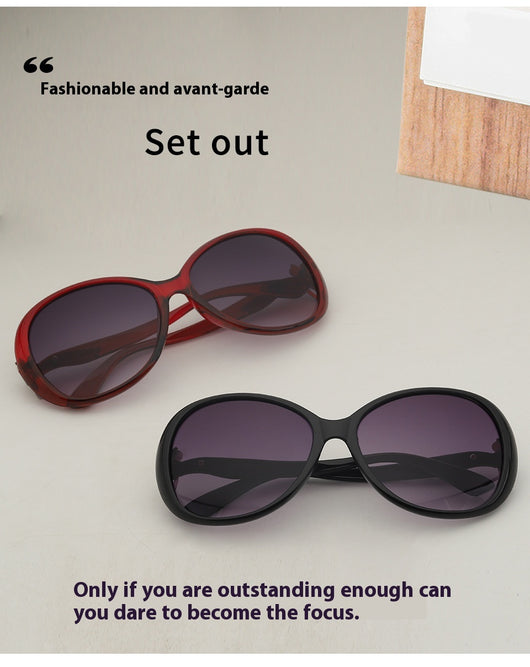Brown oversized butterfly sunglasses with gradient lenses and a silver-tone floral accent on the temple. - Image 15