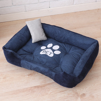Colchoneta Ortopédica para Mascotas con Diseño de Huellitas - Image 4