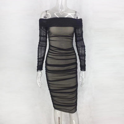 Vestido Asimétrico con Pliegues Elegantes - Image 10