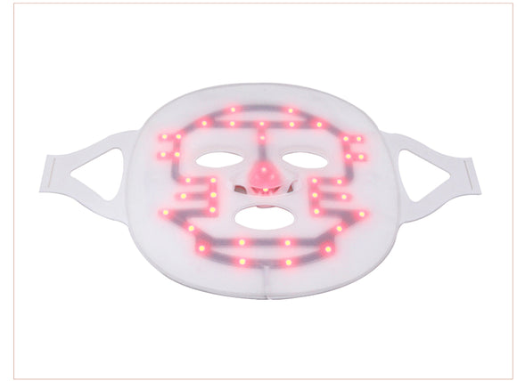 Mascarilla LED Fotónica para Tratamiento de Acné y Rejuvenecimiento Facial
