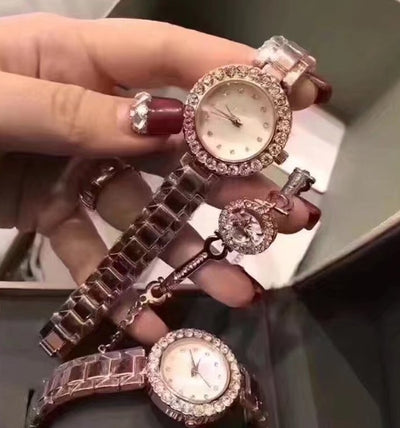 Reloj de Acero Inoxidable para Mujer con Pulsera de Acero - Image 8