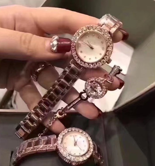 Reloj de Acero Inoxidable para Mujer con Pulsera de Acero - Image 8