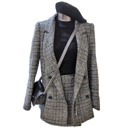 Conjunto de Falda y Blazer Slim Elegante con Aroma de Lujo - Image 9