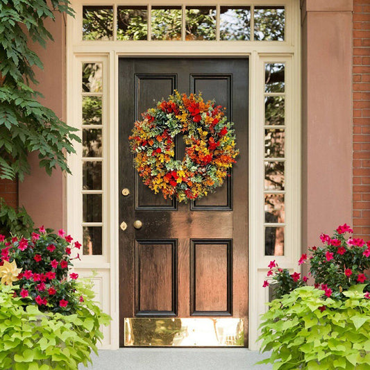 Guirnalda de Flores Artificiales Eucalipto Otoño - Decoración Realista