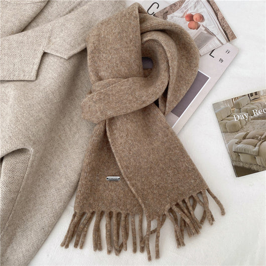 Bufanda Retro de Invierno Premium Multiuso Color Sólido - Image 8