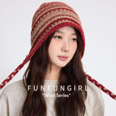 Gorro Tejido Retro para Mujer - Calidez en Lana Premium - Image 4