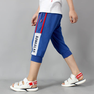 Pantalones Casuales de Algodón Puro para Niños con Estilo Deportivo - Image 2