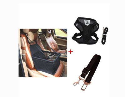Asiento de Seguridad Premium para Mascotas con Arnés Integrado - Image 3