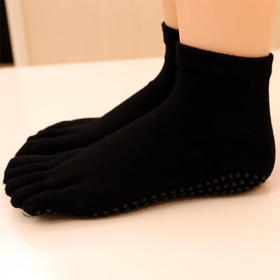 Calcetines Deportivos de Algodón con Dedos Separados Antideslizantes - Image 21