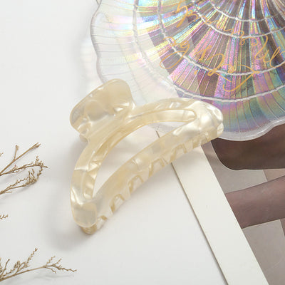 Clip Decorativo de Acetato para Cabello - Diseño Elegante y Versátil
