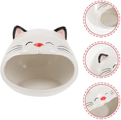 Casa Cerámica para Hámster con Forma de Gato - Refugio Fresco y Cómodo - Image 7
