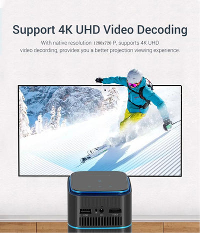 Proyector Portátil Todo en Uno Compatible con Celular - Image 12