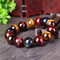 Tiger Eye Bracelet Natural Crystal Stone Buddha Bead Bracelet 8mm