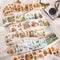 Set de Cintas Decorativas Adhesivas Paisajes Cuatro Estaciones - 6 Modelos para Scrapbooking y DIY