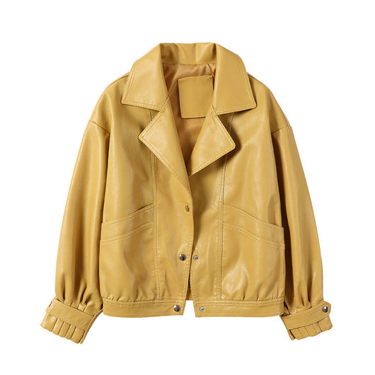 Traje Biker Oversize con Mangas Linterna y Solapa - Image 3