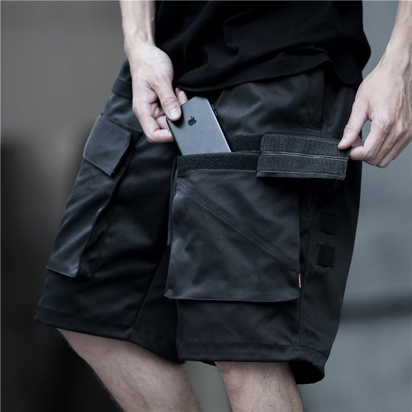 Pantalones Cortos de Trabajo con Múltiples Bolsillos 3D para Hombre