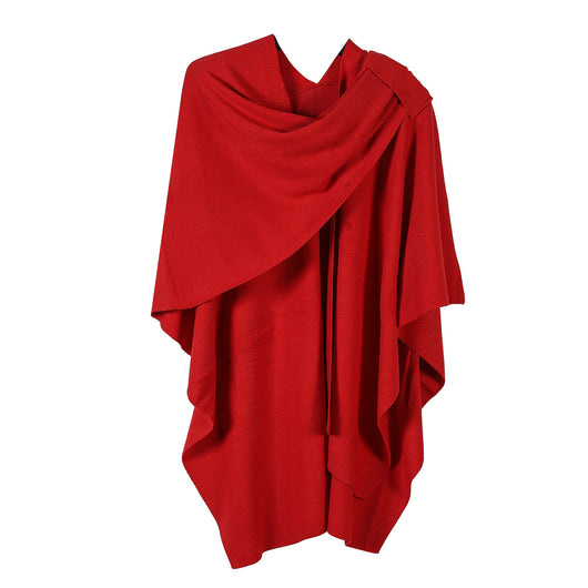 Chal Tejido de Color Liso para Mujer - Image 11