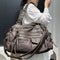 Bolso Moto Vintage Lavado Y2K para Mujer